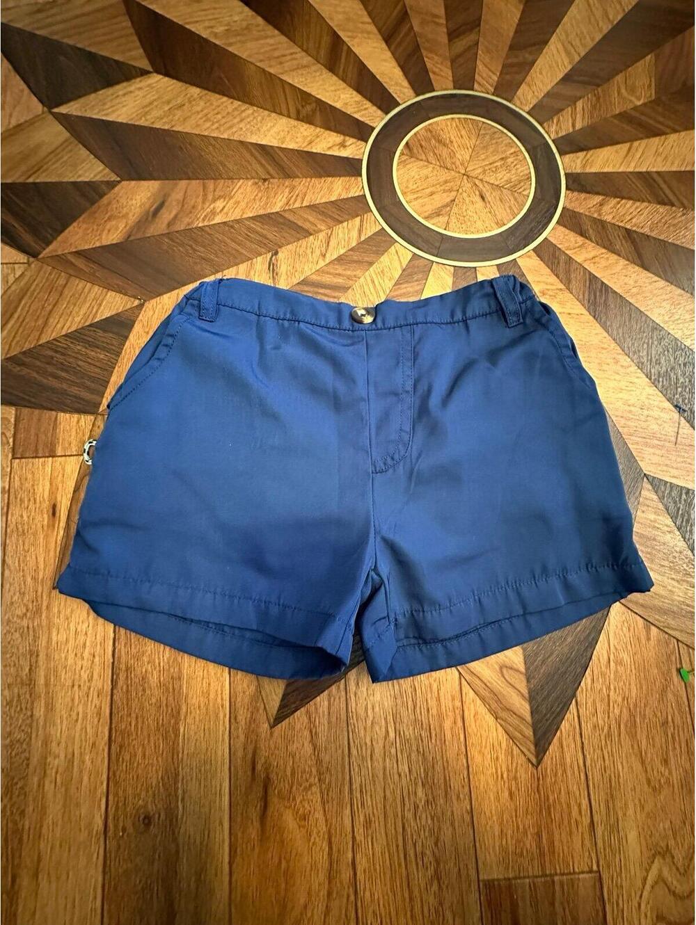 BOY'S ORIGINAL ANGLER FISHING SHORT  NAVY BLUE 5
